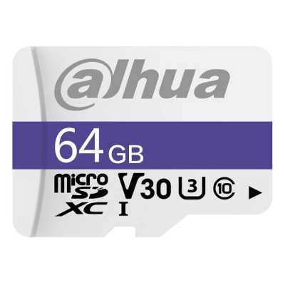 Карта памяти microSDXC Dahua 64Gb Class 10 UHS-I U3 (DHI-TF-C100A-64GB)