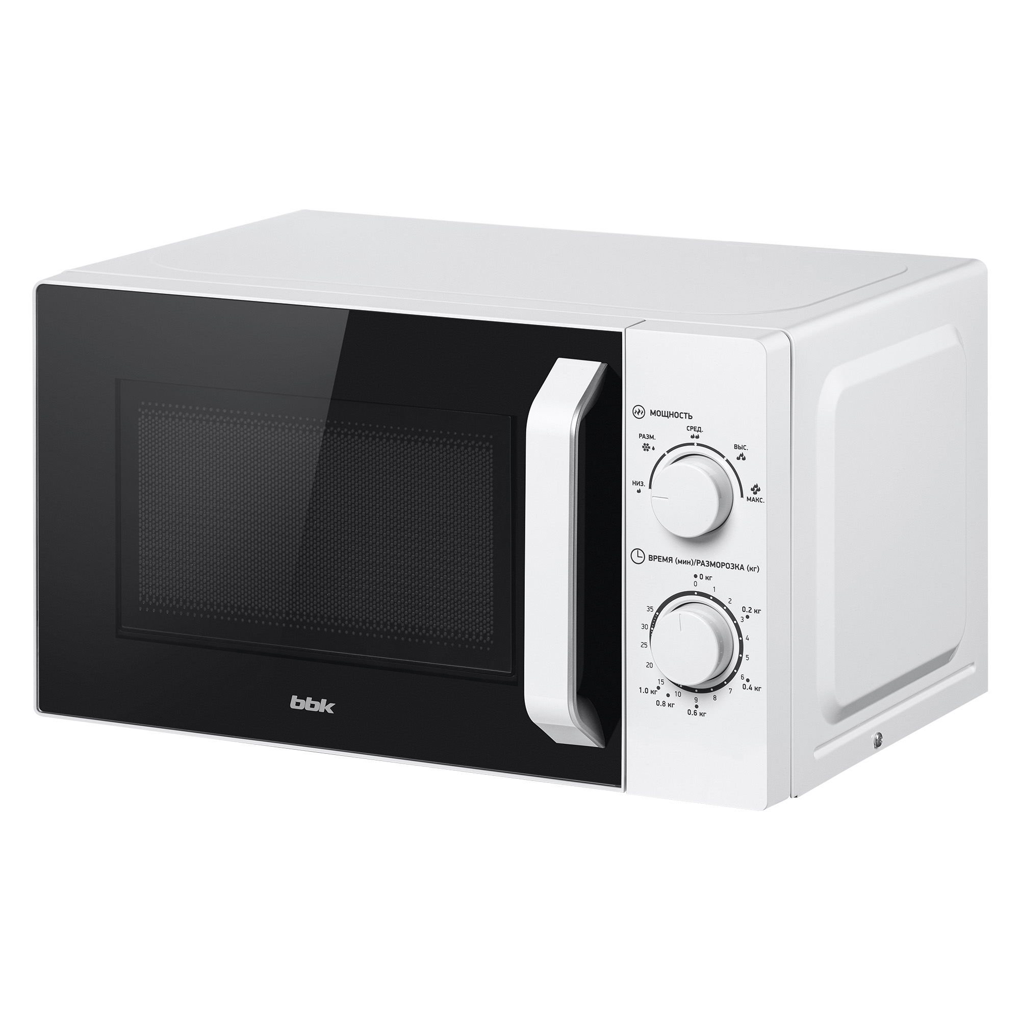 Микроволновая печь BBK 20MWS-761M/W 20 л, 700 Вт