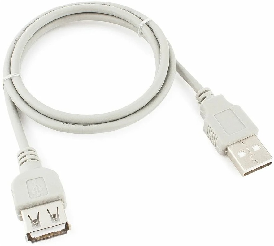 

Кабель-удлинитель USB(Am)-USB(Af), 75 см, серый, Bion Expert (BXP-CC-USB2-AMAF-75CM/300)