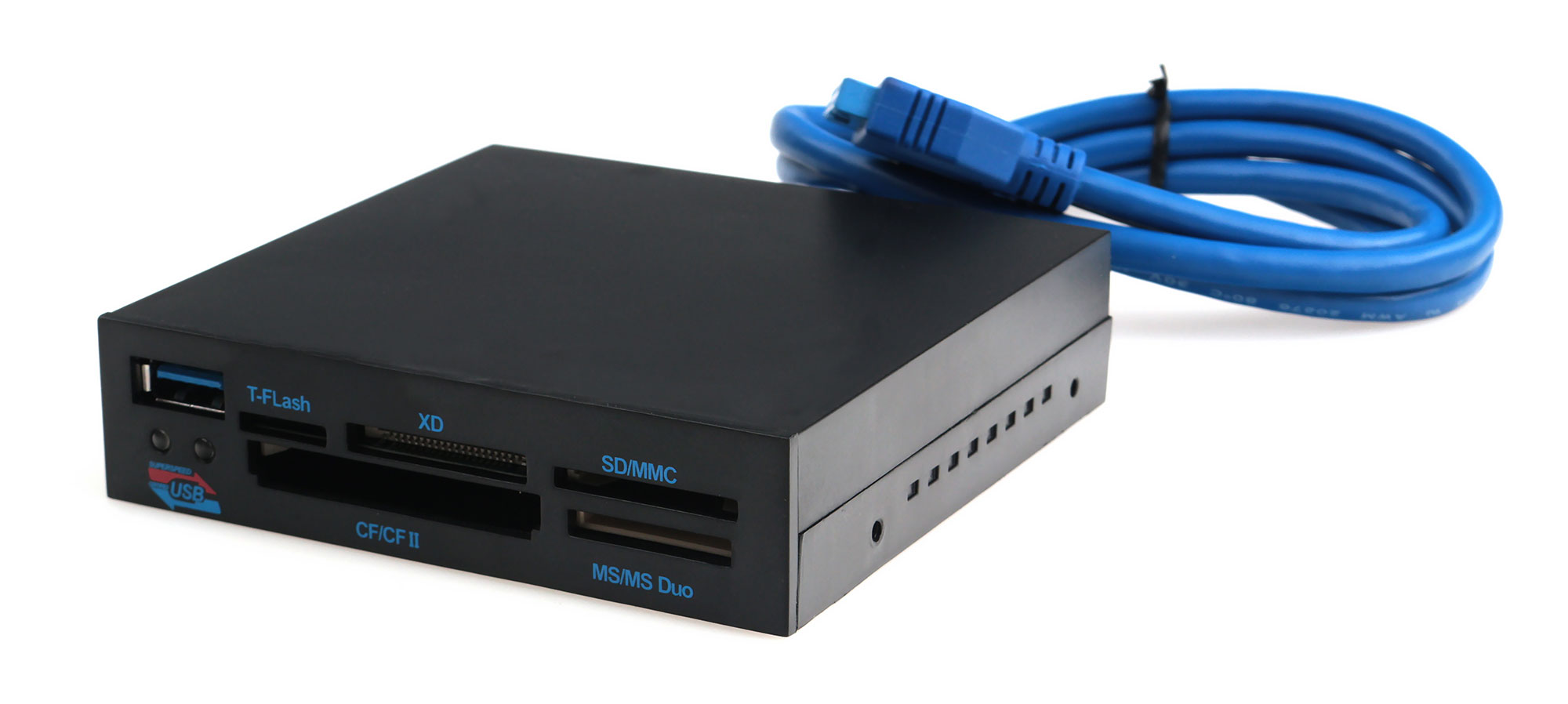 Картридер внутренний Gembird FDI2-ALLIN1-03-B USB 3.0