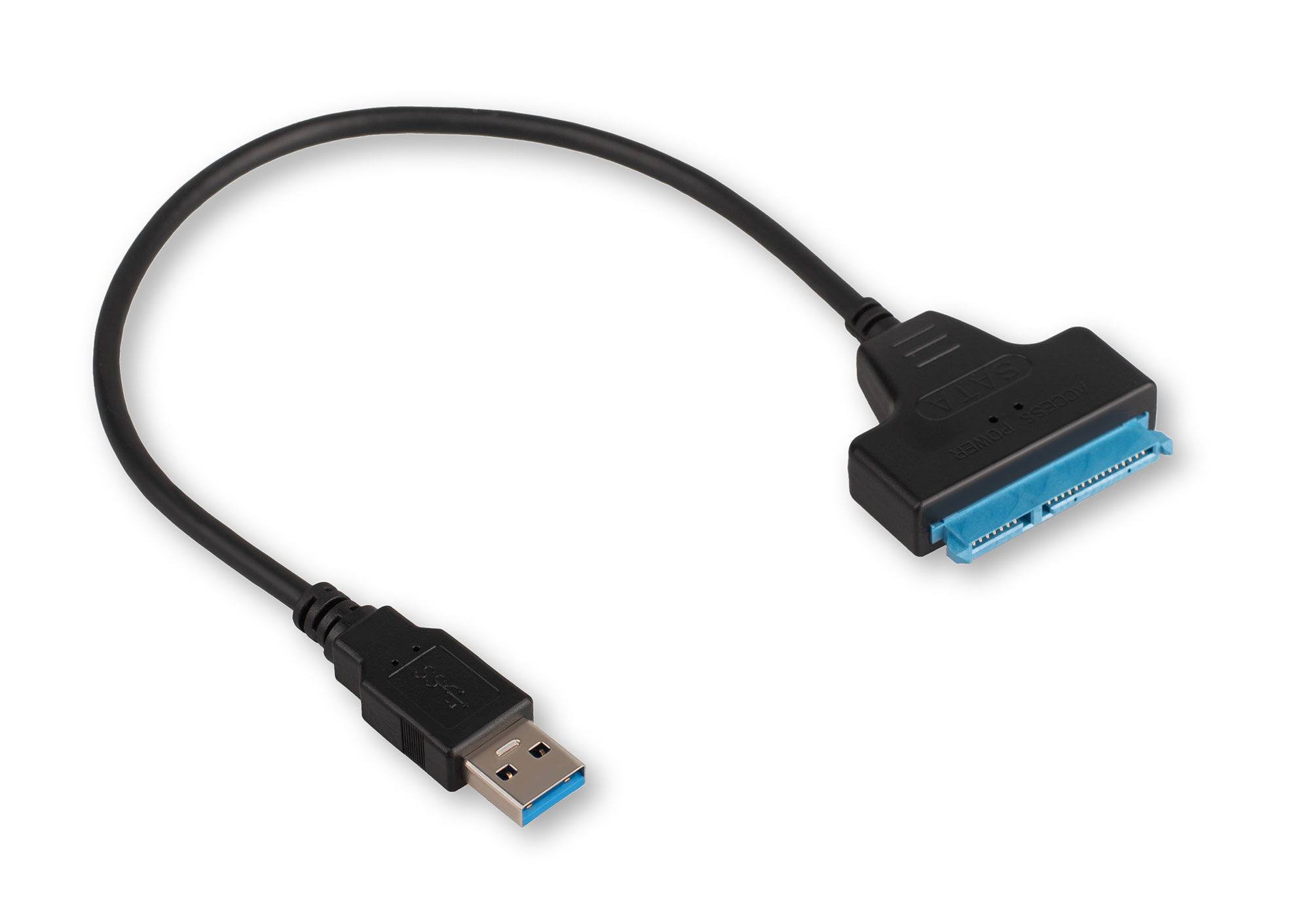 Переходник (адаптер) Cablexpert A-USB3-SATA3-2.5, 1x2.5", черный