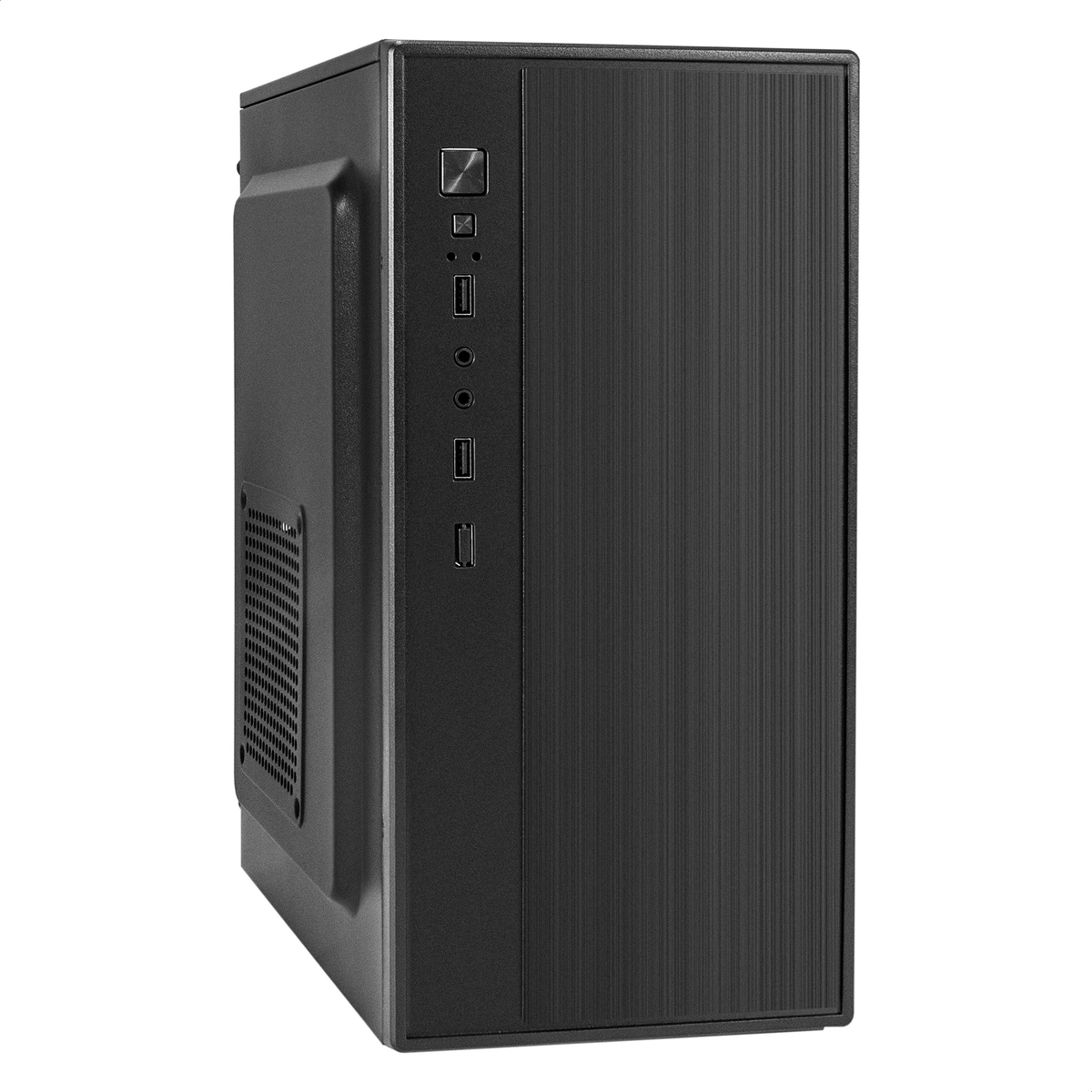 Корпус ExeGate BAA-408-AAA400, Mini-Tower, 400 Вт, черный