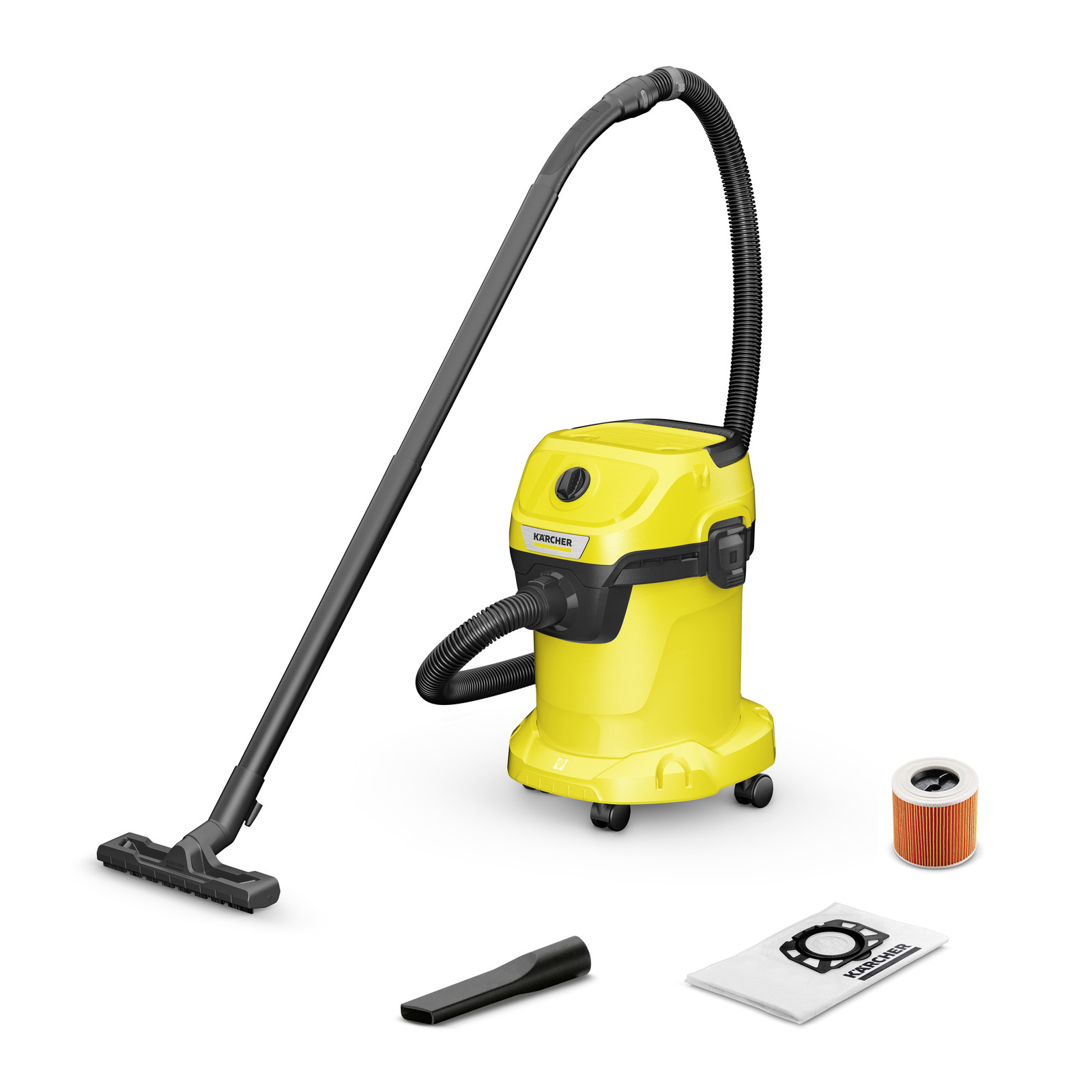 Пылесос Karcher WD 3 V-17/4/20 1 кВт, 17 л