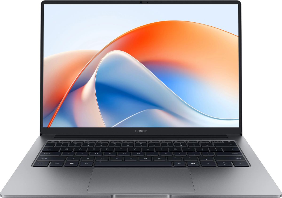Ноутбук 14" Honor MagicBook X14 Plus 2025 FermiB-5611, серый космос (5301ALWA)