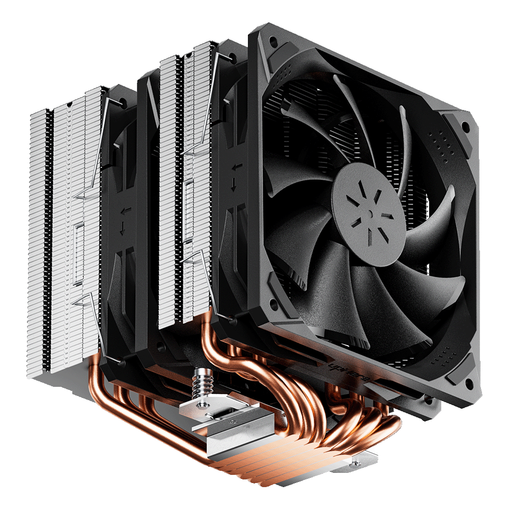 Кулер для процессора upHere D6SEK, 120 мм, 1600rpm, 260 Вт (UH_D6SEK)
