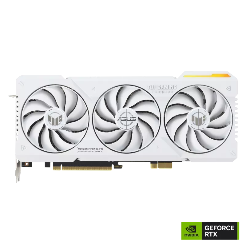 Видеокарта ASUS NVIDIA GeForce RTX 4070Ti SUPER TUF Gaming BTF White OC Edition, 16Gb GDDR6X,(TUF-RTX4070TIS-O16G-BTF-WHITE б/у