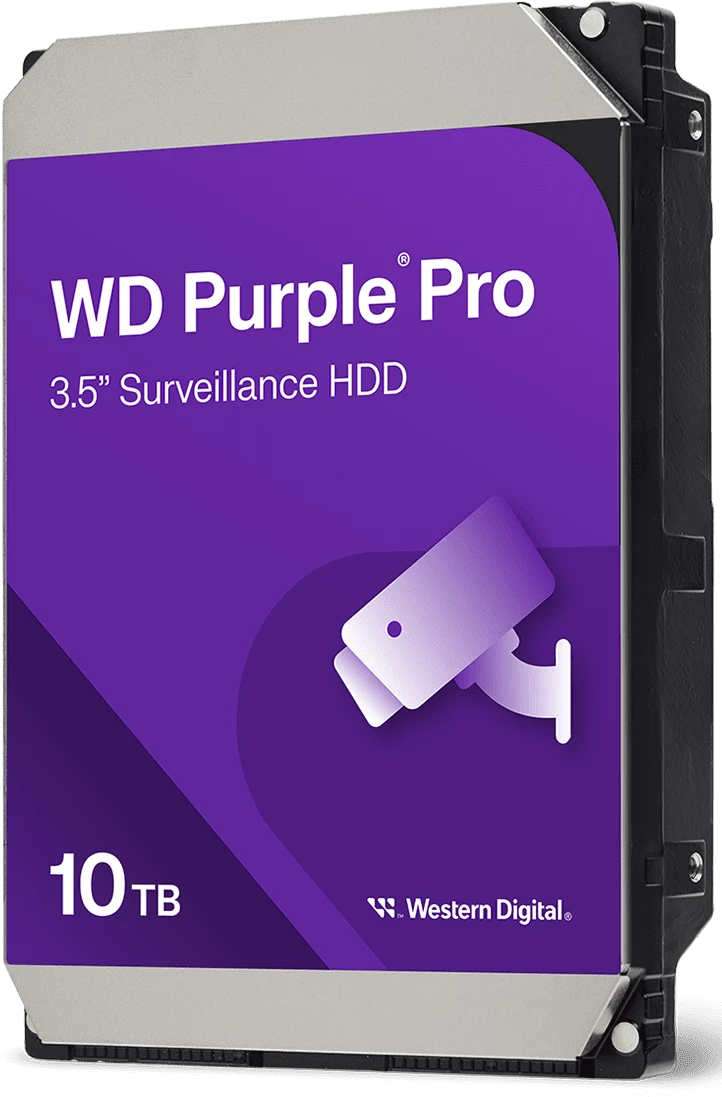 Жесткий диск (HDD) Western Digital 10Tb Purple Pro, 3.5", 7200rpm