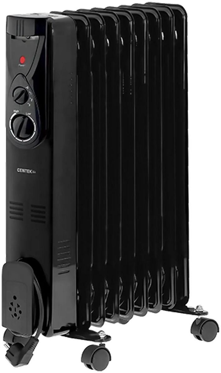 Обогреватель масляный 2 кВт, до 20 м², Centek CT-6201