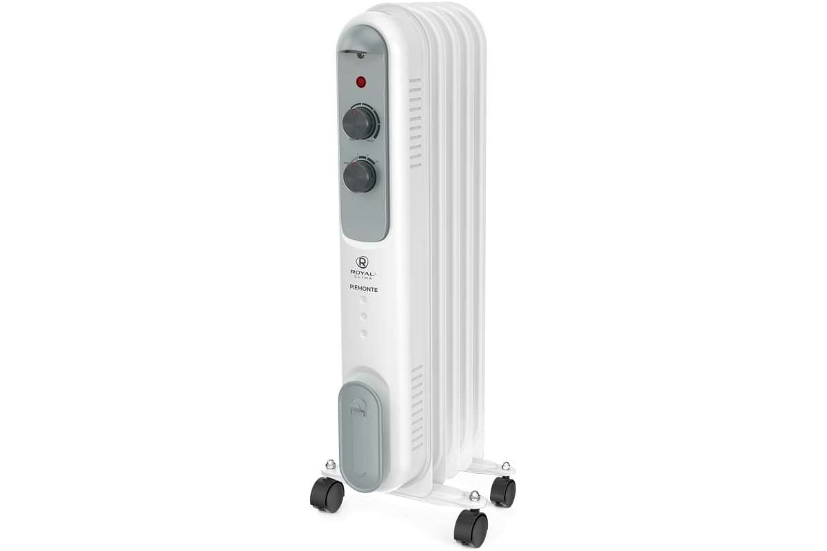 Обогреватель масляный 1 кВт, до 10 м², Royal Clima ROR-P5-1000M PIEMONTE