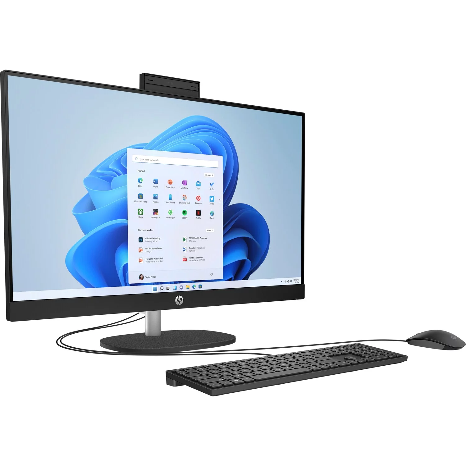 Моноблок HP 27-cr0026ci 27", Intel Core i3-1315U, 8Gb, 512Gb, W11