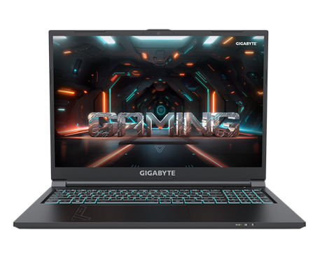 Ноутбук 16" Gigabyte G6 KF, черный (KF-H3KZ894KD)