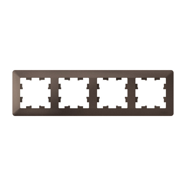 Рамка Systeme Electric AtlasDesign Air, 4-поста, МОККО