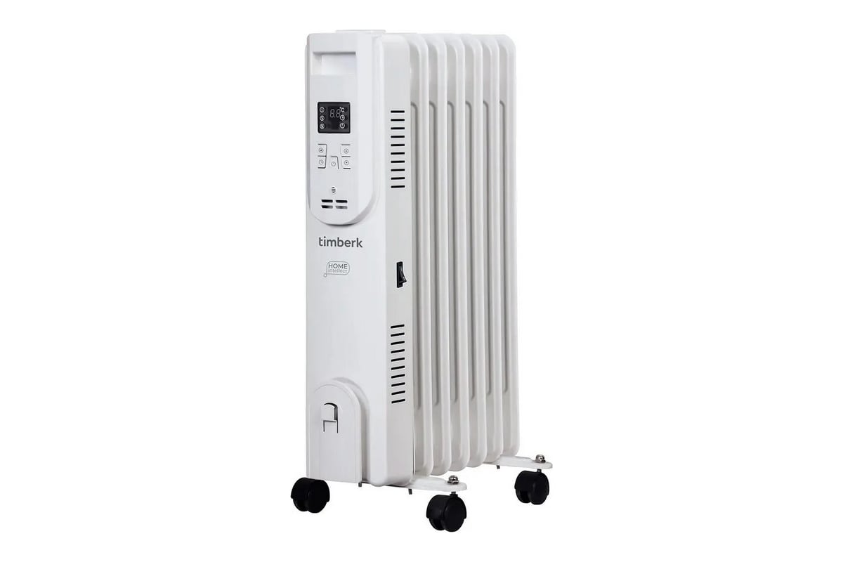 Обогреватель масляный 1.5 кВт, до 15 м², Timberk T-OR1507-F10E-WF Intellect