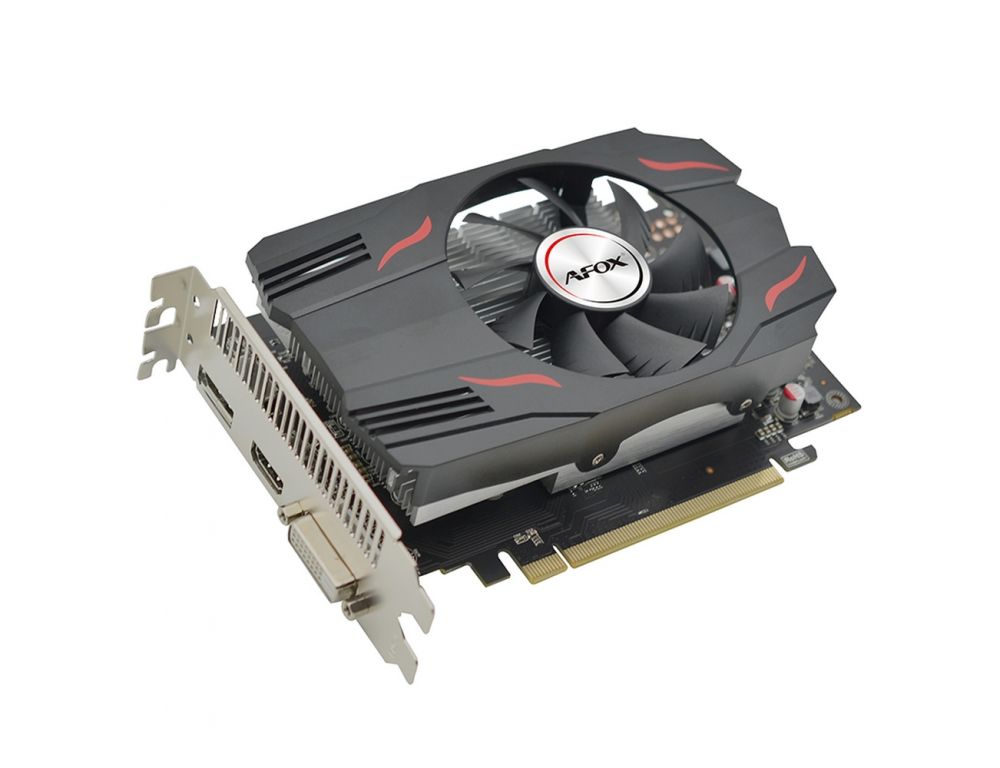 

Видеокарта AFOX NVIDIA GeForce GTX 1050, 4Gb GDDR5, 128 бит, PCI-E, DVI, HDMI, DP, Retail (AF1050-4096D5H4), AF1050-4096D5H4