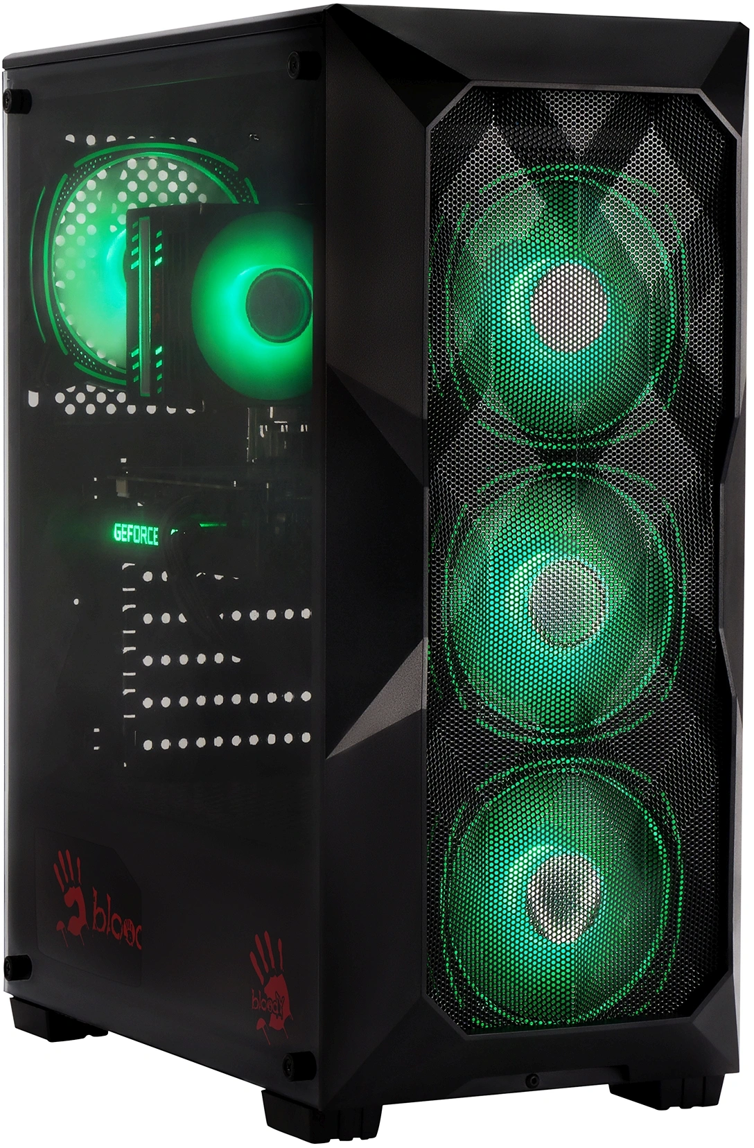 Системный блок BLOODY BD-PC CH61C1, Intel Core i5 12400F, 16Gb, 1Tb SSD, NVIDIA GeForce RTX 4060, W11 (2085729)