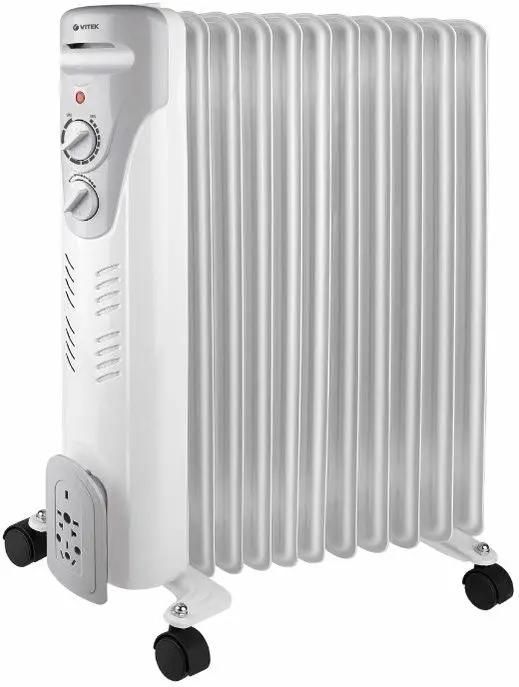 Обогреватель масляный 2.5 кВт, до 25 м², Vitek VT-1710