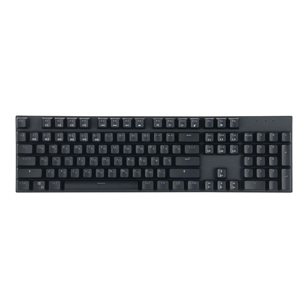 Клавиатура TFN Saibot KX-15, USB, черный (TFN-GM-KW-KX-15BKR)