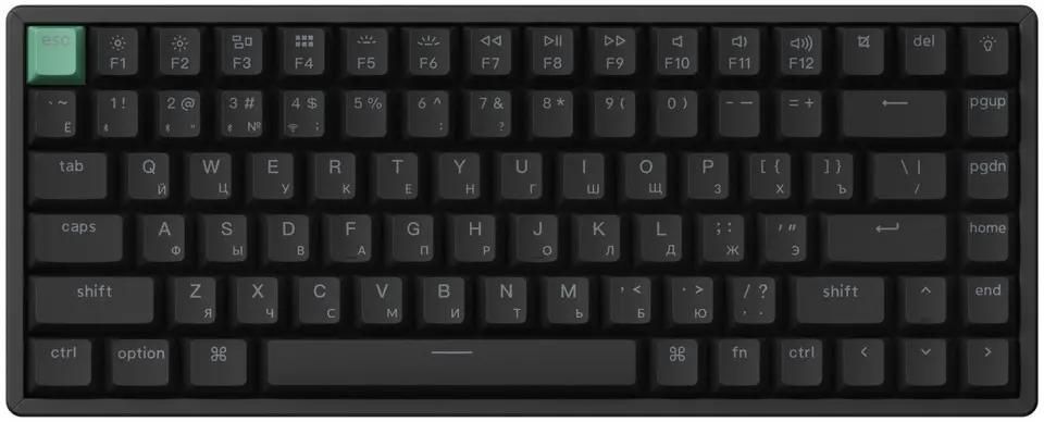 Клавиатура Keychron K2 HE Standart Edition, Bluetooth/Радиоканал/USB, черный (K2H-J1) Английская раскладка!!!