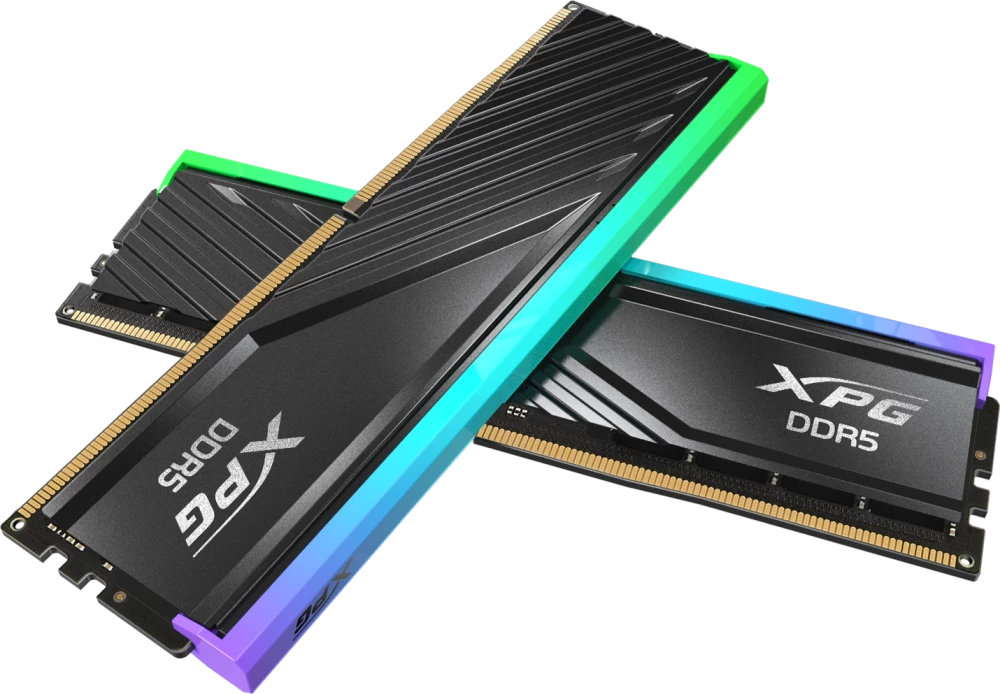 Комплект памяти DDR5 DIMM 32Gb (2x16Gb), 6000MHz ADATA (AX5U6000C3416G-DTLABRBK)