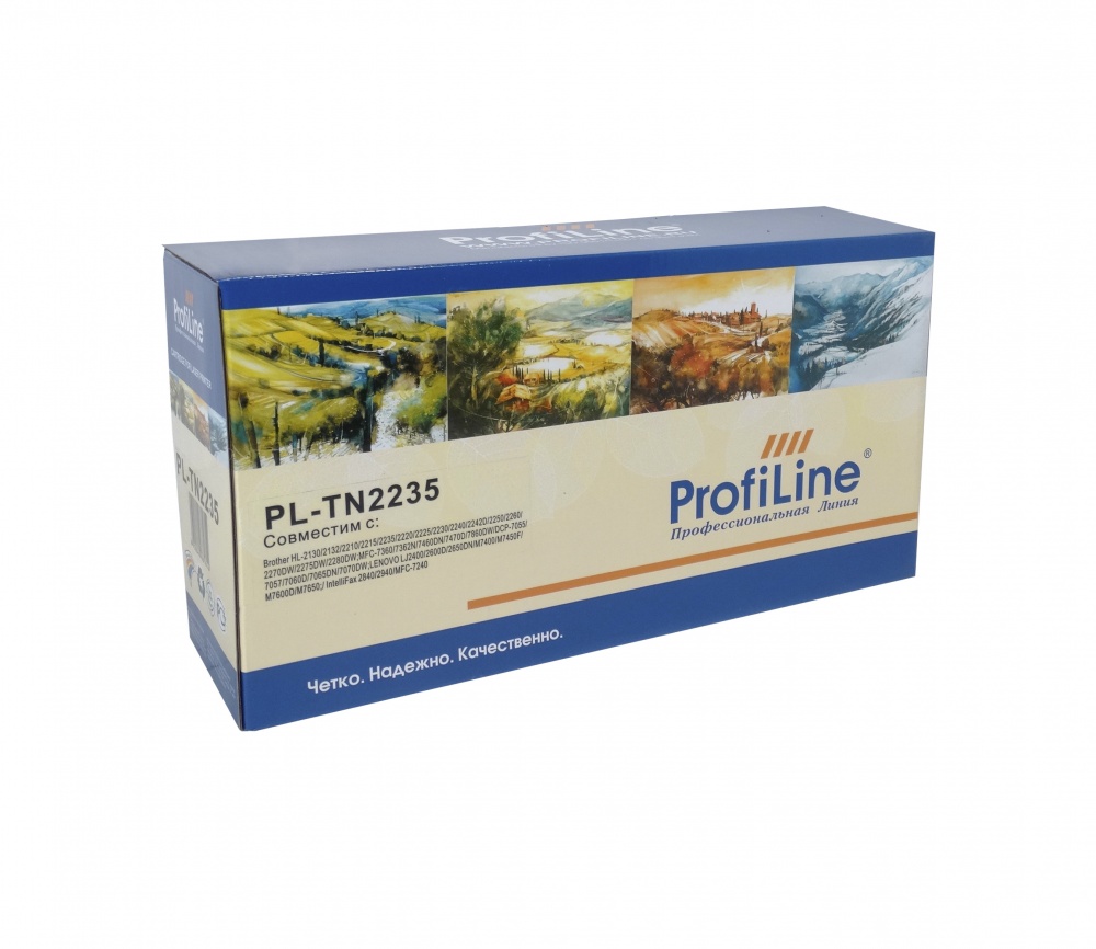 

Картридж ProfiLine PL-TN-2235 для принтеров Brother HL-2130/2130R/2132/2132R/2135W/2220/2230/2240/2242D/2250/2270DW/2280DW/MFC-7360/7360N/7460DN/7860DW/DCP-7055/7055R/7055WR/7057/7057R/7060D/7060DR/7065DN/7070D/FAX-2840/2845R/2940 1200 копий, Черный