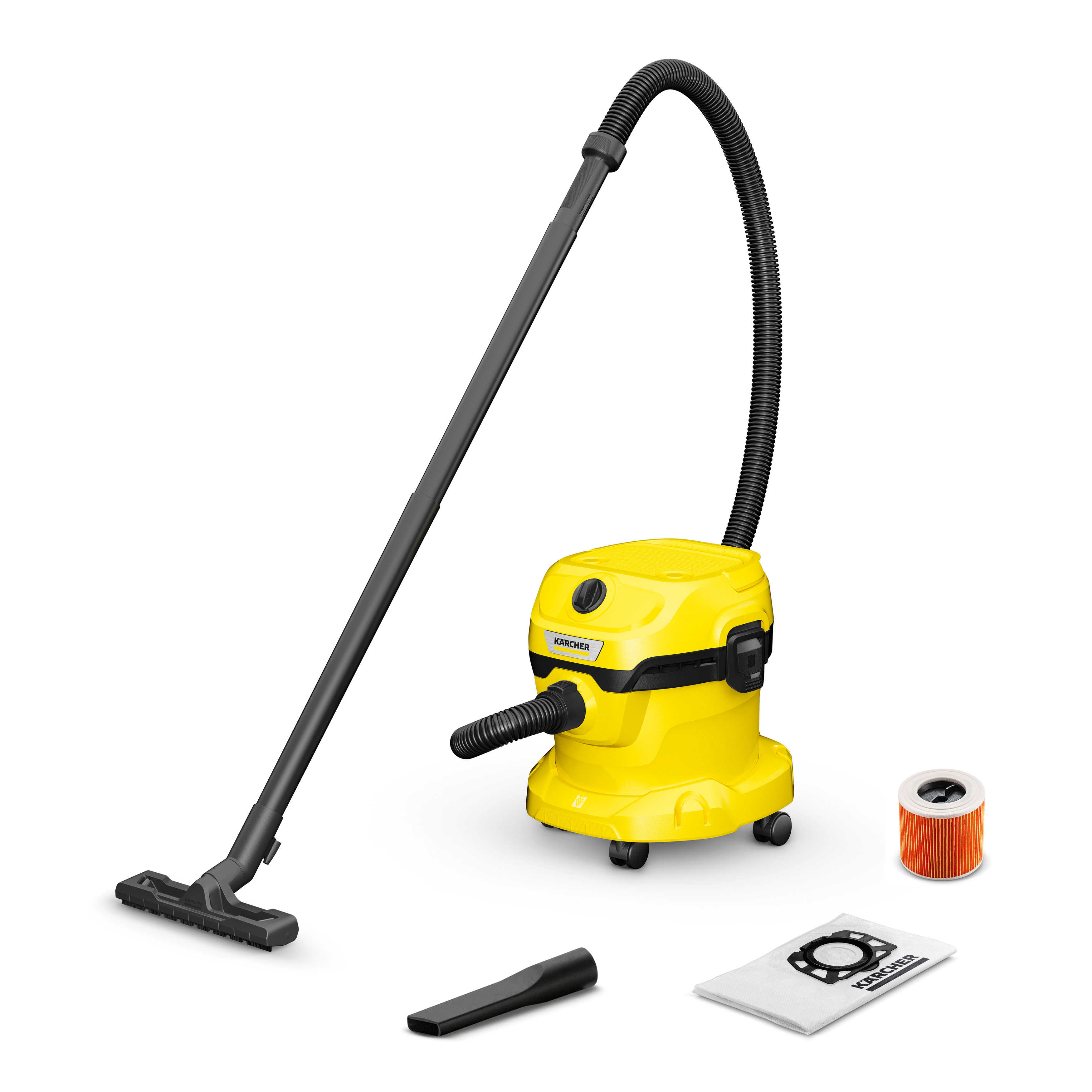 Пылесос Karcher WD 2 Plus V-12/4/18/C 1 кВт, 12 л