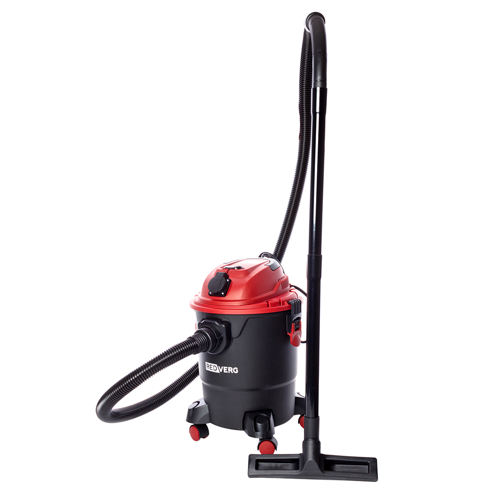Строительный пылесос RedVerg RD-VC1200S-20P, сетевой