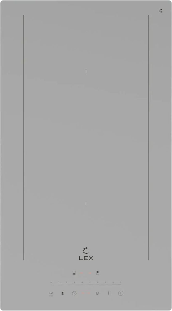 Индукционная варочная панель Lex EVI 321A GR 2 конфорки, серый