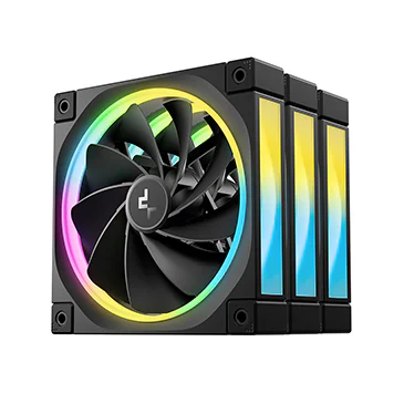 Комплект вентиляторов Deepcool FL12R-3 IN 1, 120 мм, 3шт (R-FL12R-BKAPN3-G)