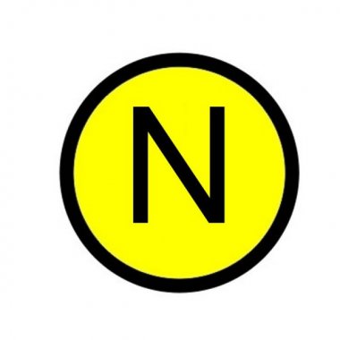 Наклейка N EKF