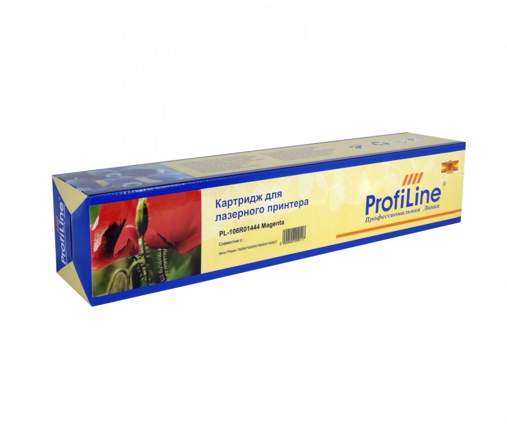

Картридж лазерный ProfiLine PL-106R01444 (106R01444), пурпурный, 17800 страниц, совместимый для Xerox Phaser 7500N/7500DN/7500DT/7500DX