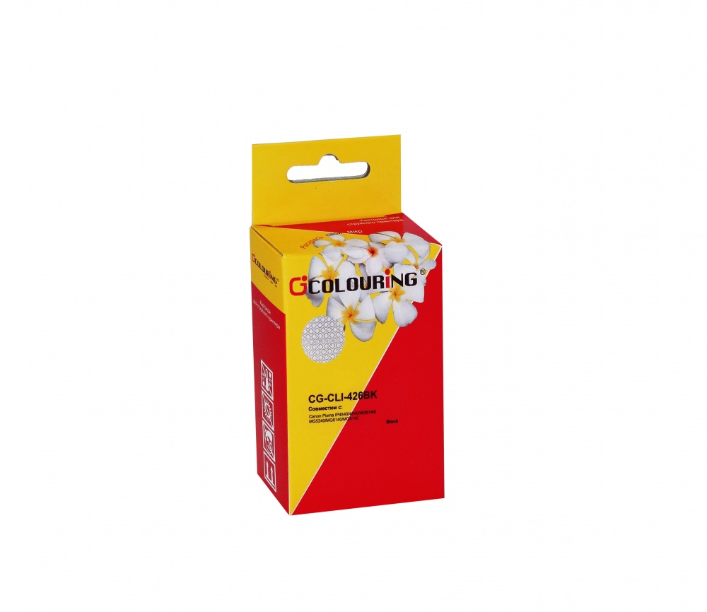 

Картридж Colouring CG-CLI-426BK для Canon IP4840/MG5140/MG5240/MG6140/MG8140, черный с чипом