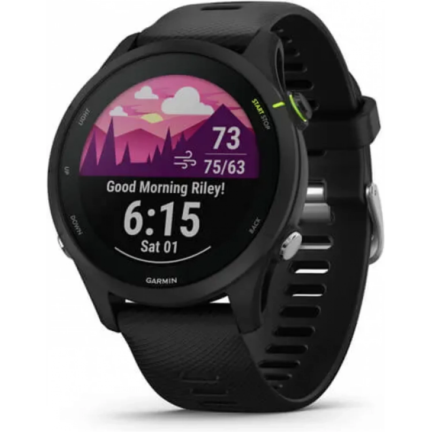 Смарт-часы Garmin Forerunner 255 Music, черный