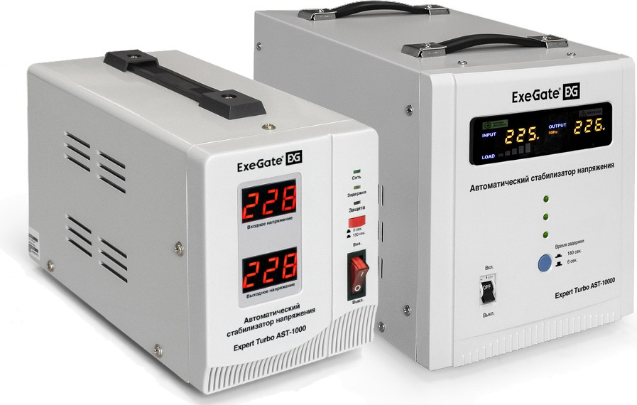 Стабилизатор напряжения EXEGATE Expert Turbo AST-3000, 3000 VA, 3 кВт
