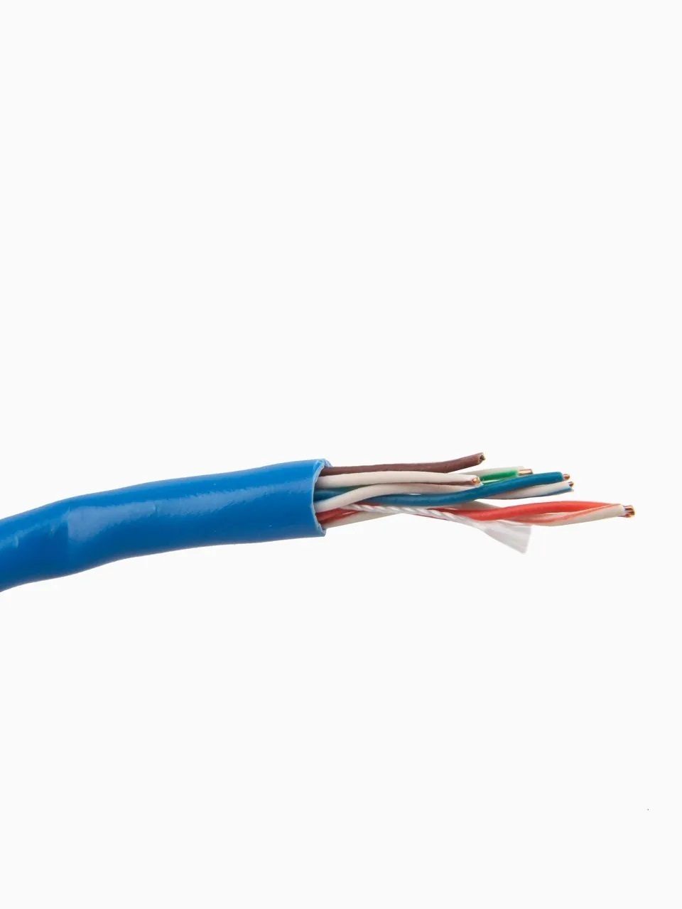 

Витая пара UTP кат.5e, 4 пары, CCA, 305м., внутренний, одножильный, синий, Telecom (UTP4-TC305C5EN), Серый
