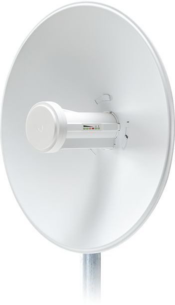 Мост Ubiquiti PowerBeam M5 300 (PBE-M5-300), LAN: 1x100 Мбит/с, 802.11n, 5 ГГц, до 150 Мбит/с, внешних антенн: 1x22dBi, PoE б/у, не использовался, комплект: мост, отражатель, БП, кабель питания
