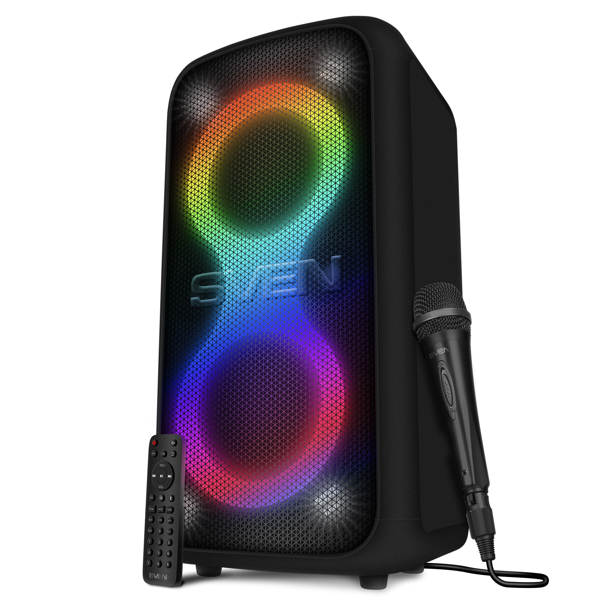 Портативная акустика SVEN PS-1000, 160 Вт, USB, Bluetooth