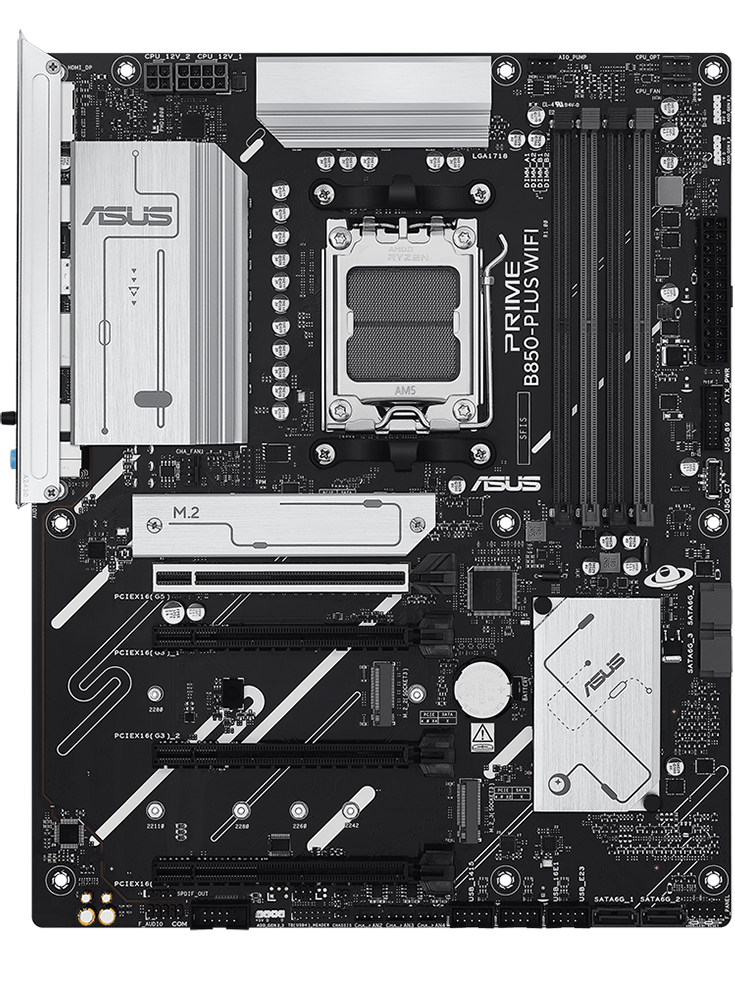 Материнская плата ASUS PRIME B850-PLUS WIFI, AM5, AMD B850, ATX