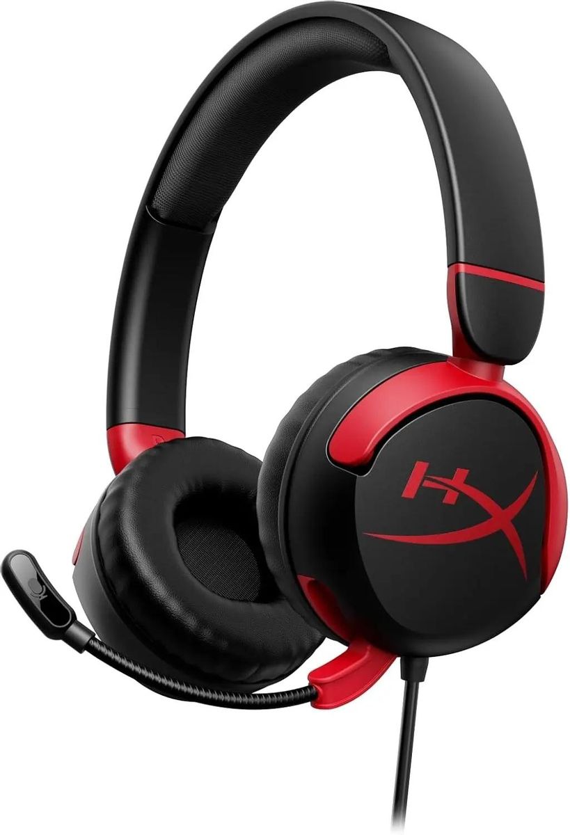Проводная гарнитура HyperX Cloud Mini, черный/красный (7G8F4AA)