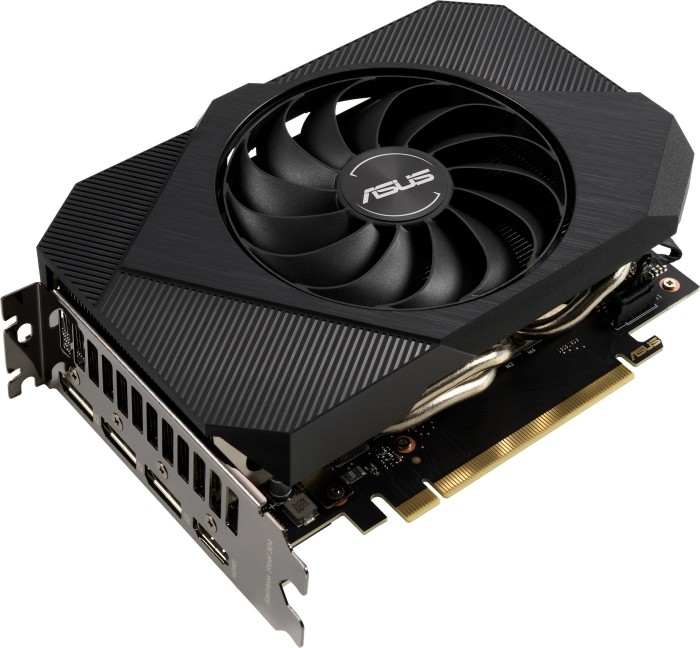 Видеокарта ASUS NVIDIA GeForce RTX 3050, 8Gb DDR6, 128 бит, PCI-E, HDMI, 3DP, Retail (PH-RTX3050-8G) б/у, после ремонта - замена вентилятора, без комплекта