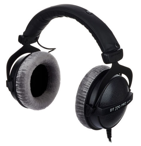 Проводные наушники BEYERDYNAMIC DT 770 PRO BLACK EDITION 80 OHMS, черный (DT 770 PRO BLACK EDITION 80 OHMS)