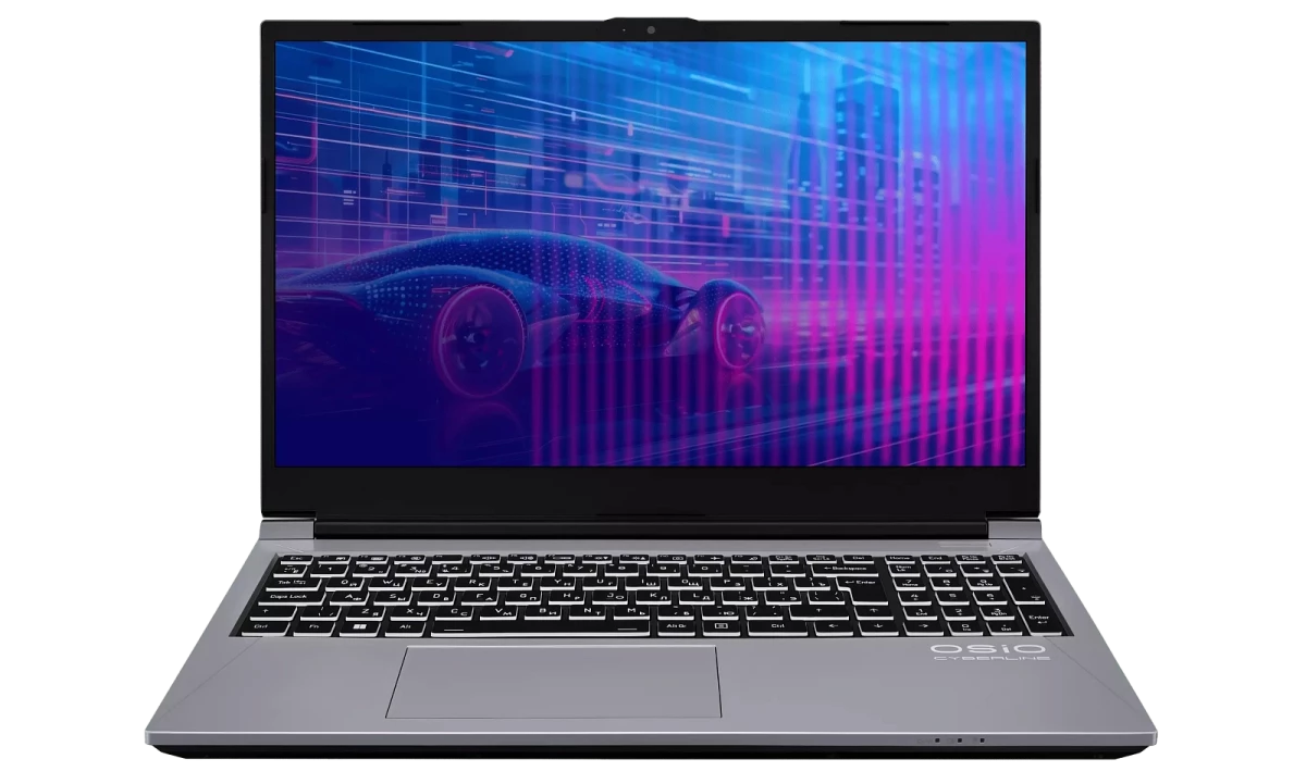 Ноутбук 15.6" OSIO CyberLine C150i-003, серый (C150i-003)