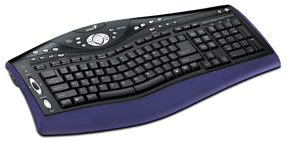 Клавиатура Genius ErgoMedia 700 Black PS/2+USB
