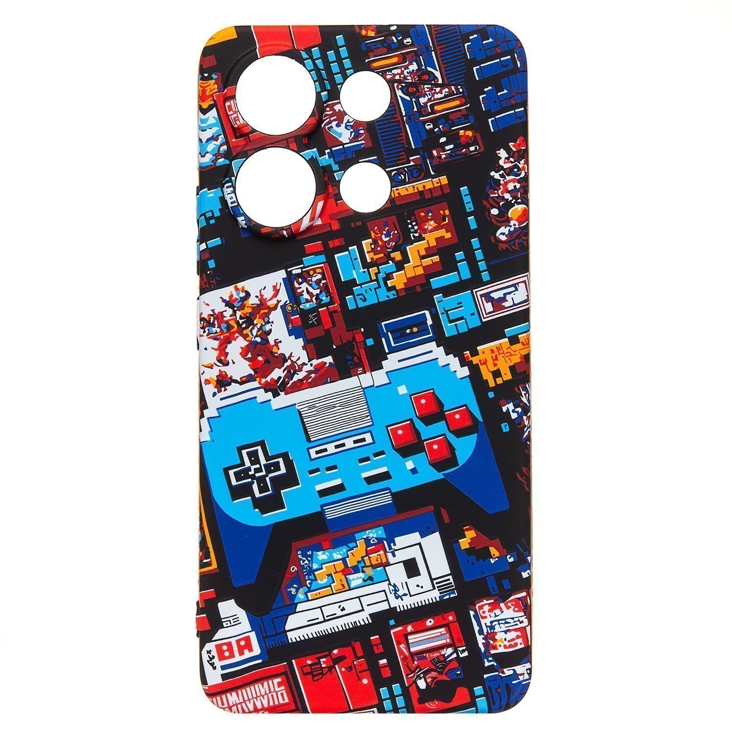 

Чехол-накладка Luxo Creative для смартфона Xiaomi/Poco Redmi Note 13 4G Global, силикон, принт 139 (238046)