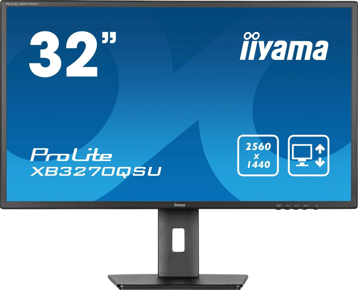 Монитор 31.5" Iiyama ProLite XB3270QSU-B1 черный