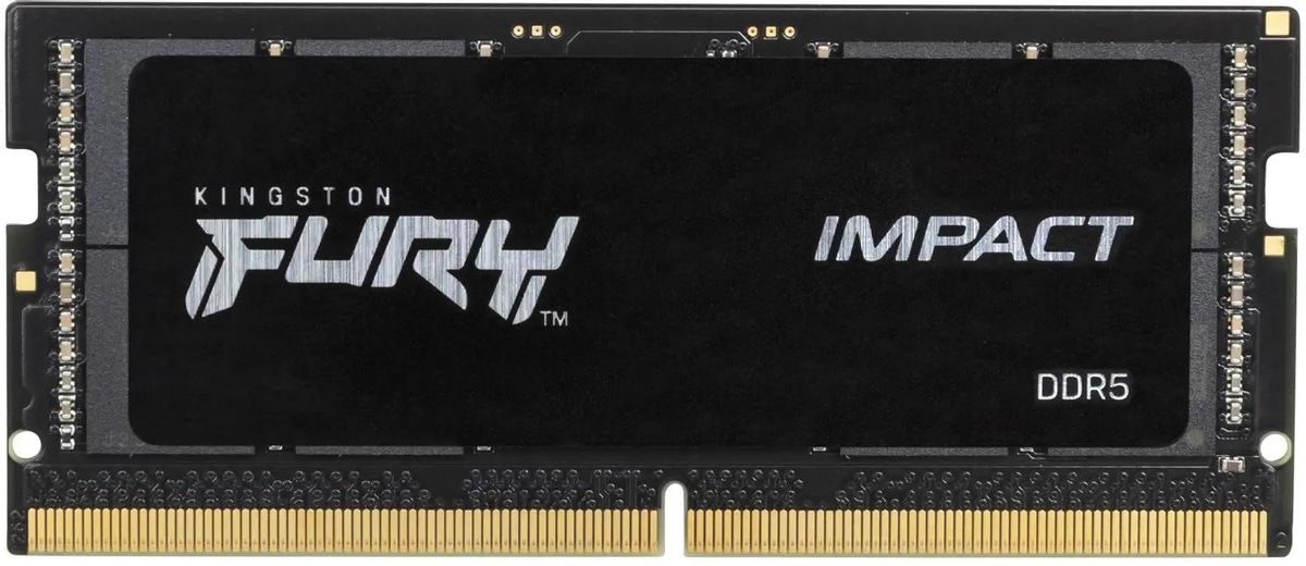 Память DDR5 SODIMM 16Gb, 6400MHz Kingston (KF564S38IB-16)