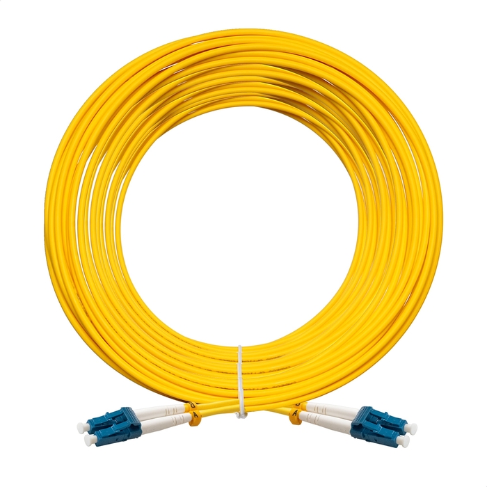 

Патч-корд оптический ExeGate FC-D-9-LC-LC-20M-LSZH, LC/UPC-LC/UPC, одномодовый, 9/125, OS2, двойной, 20 м, LSZH, желтый (EX297891RUS), FC-D-9-LC-LC-20M-LSZH