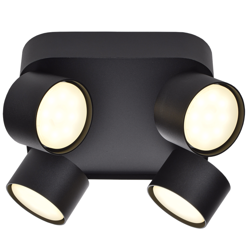 Светильник бытовой IEK Lighting 4044, черный (LT-UPB0-4044-GX53-1-K02)