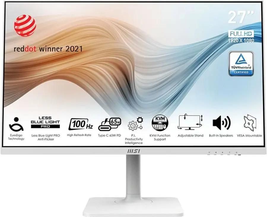 Монитор 27" MSI Modern MD272XPW белый