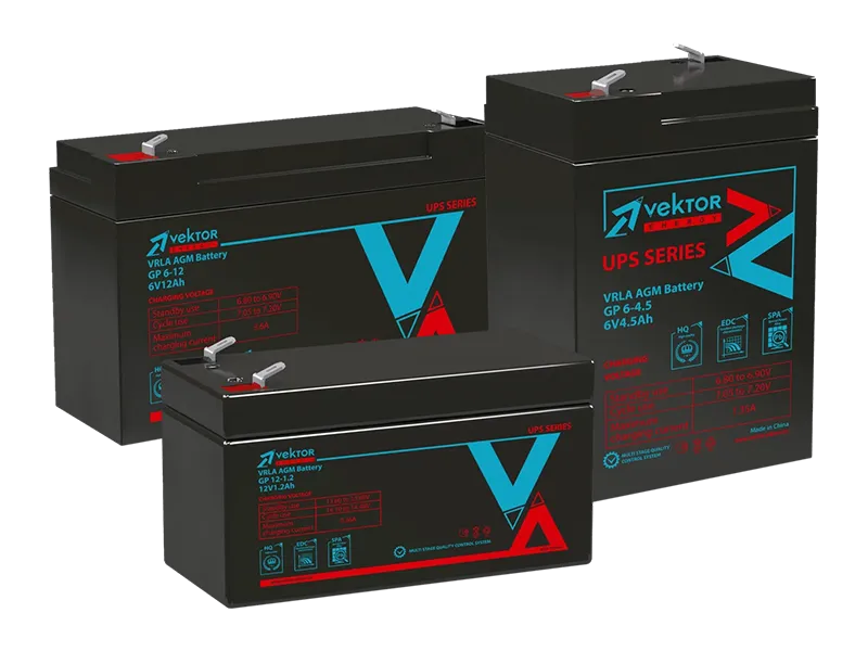 Аккумуляторная батарея для ИБП VEKTOR Battery GP 12-28S, 12V, 28Ah