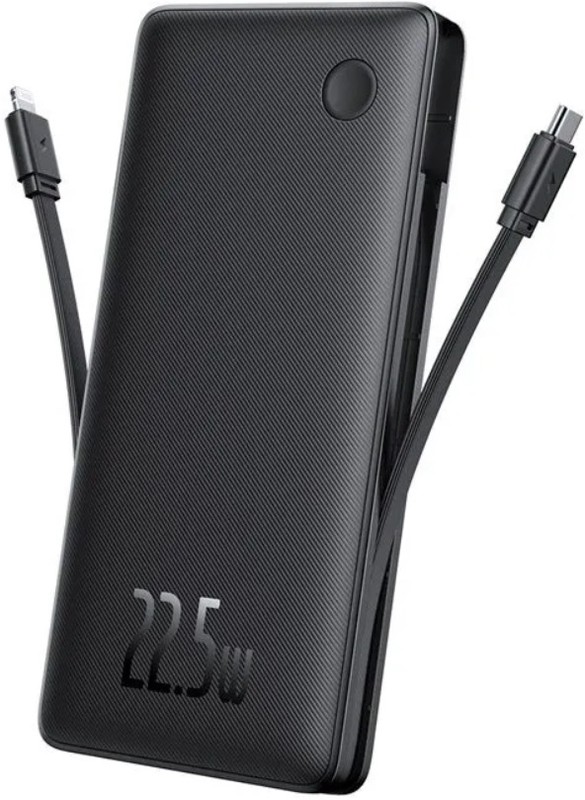 Портативный аккумулятор (Powerbank) BASEUS Airpow Lite, 10000 мА·ч, черный